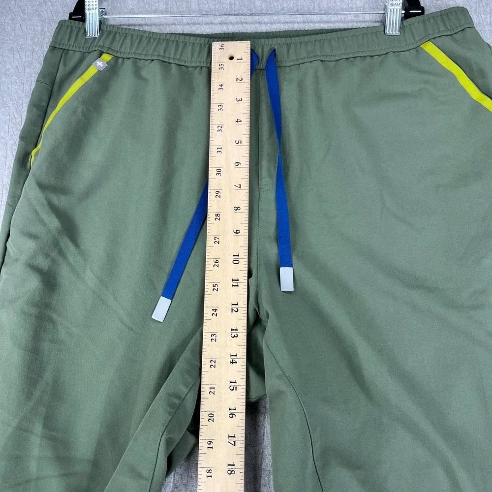 FIGS Scrub Joggers Men/Women XXL Green Technical Collection M23SW2056 Drawstring